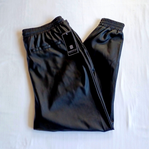 Bagatelle Collection Faux Leather Track Pant/Joggers NEW- Sz. 2X - Picture 11 of 12